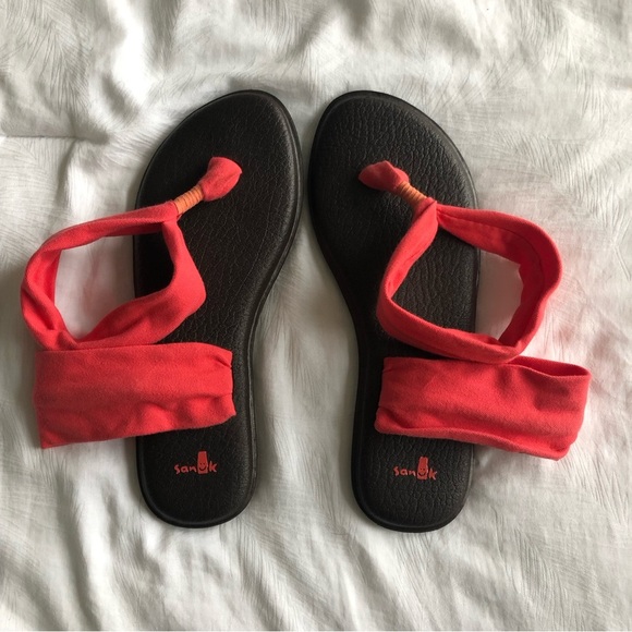 𝅺NWOT Sanuk Yoga Sling Sandals - Picture 2 of 5